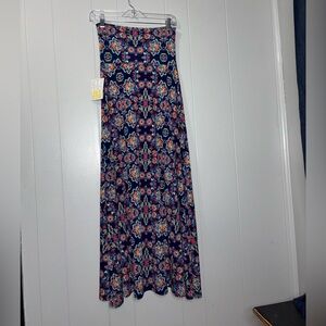 Floral Maxi Skirt -‎ Multicolor
